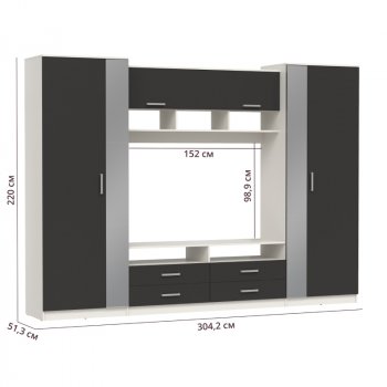 ШМЦ Вена 91.01 с зеркалом в Татарске - mebel154.com