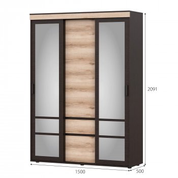 Шкаф-купе Берген в Татарске - mebel154.com