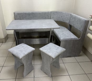 Кухонный уголок Миссия V велюр (сириус) в Татарске - mebel154.com