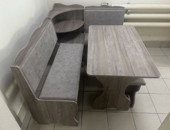 Кухонный уголок Миссия с полкой, ткань(локи) в Татарске - mebel154.com
