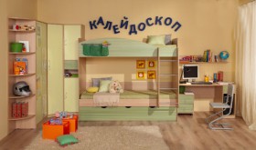 Шкаф для одежды 2-х дверный 2 Калейдоскоп в Татарске - mebel154.com